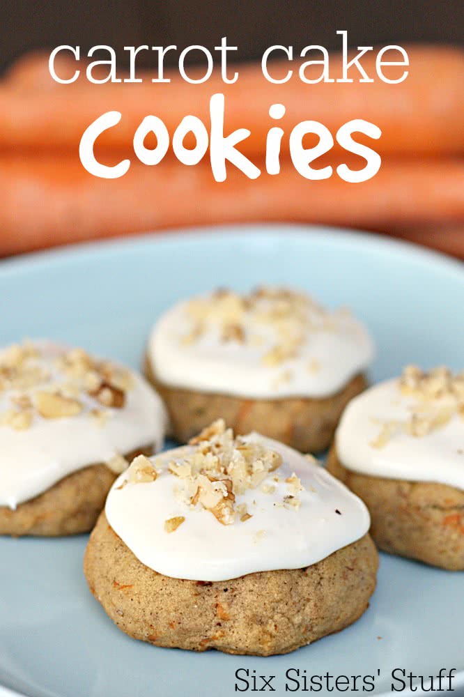 Frosted Carrot Cake Cookies Recipe