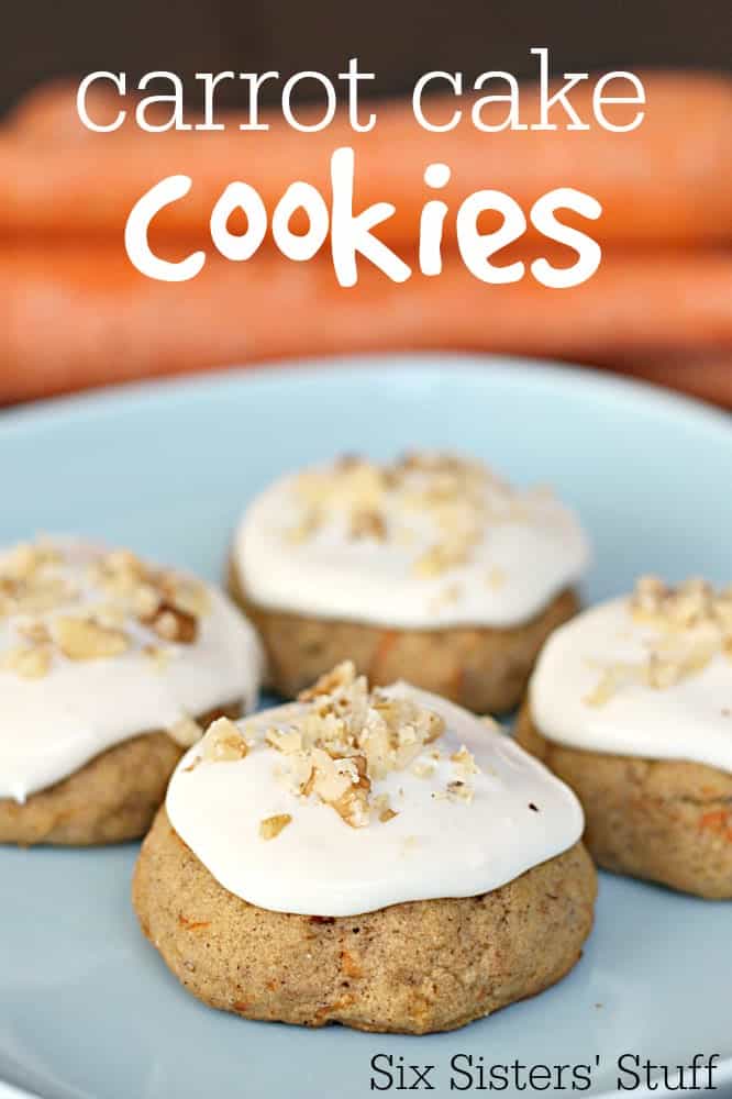 Frosted Carrot Cake Cookies Recipe