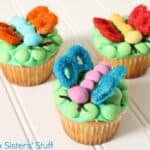 Cute Fluttering Cupcakes