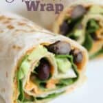 Healthy Hummus Wrap