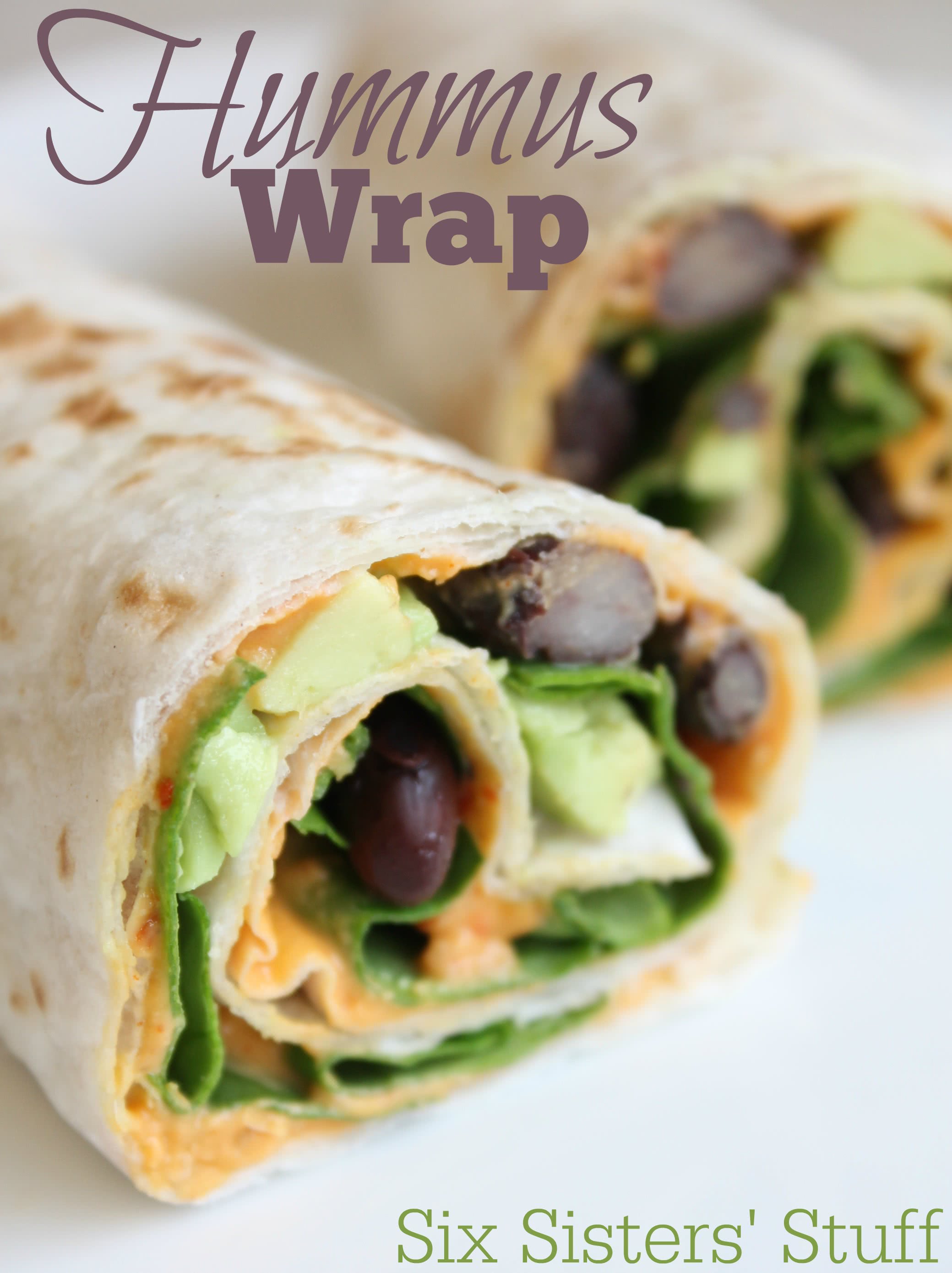 Healthy Hummus Wrap Recipe
