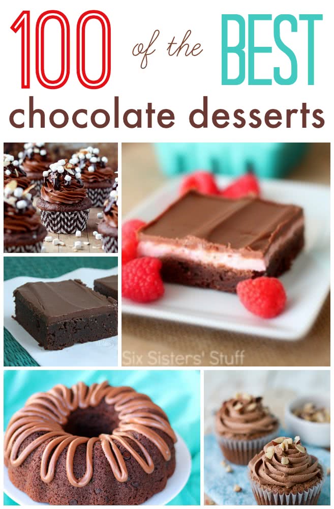 100 of the BEST Chocolate Dessert Recipes