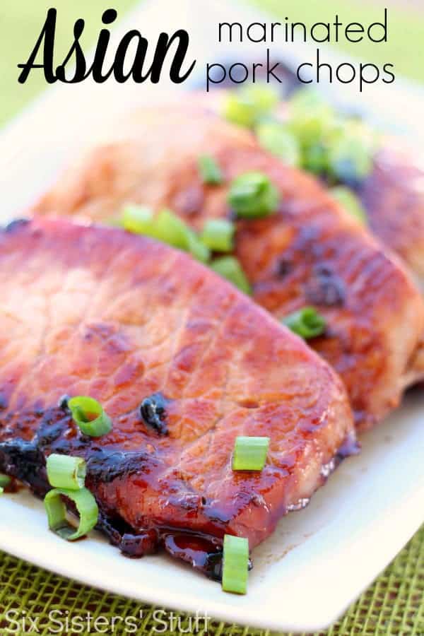 Asian Marinated Pork Chops Recipe