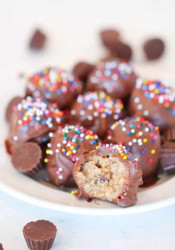 reese’s nutter butter cookie truffles recipe