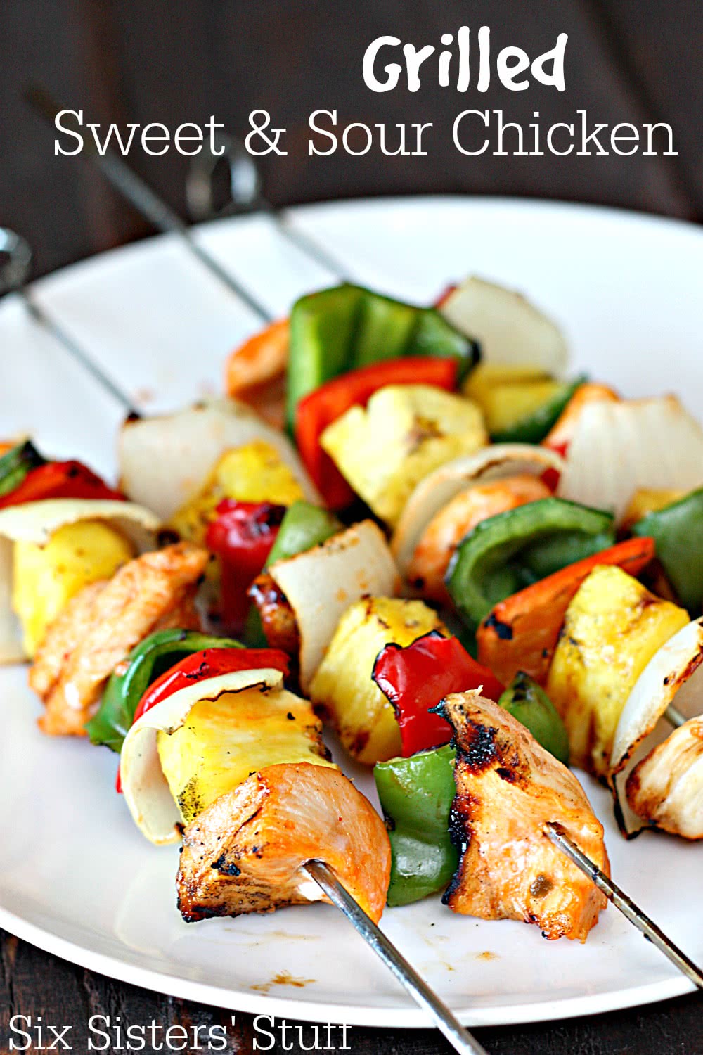 Grilled Sweet and Sour Chicken Kabobs Recipe
