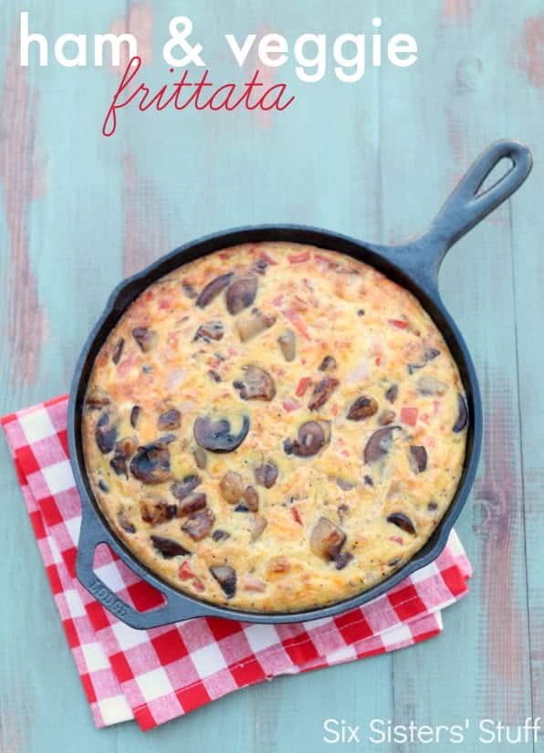 Ham and Veggie Frittata Recipe