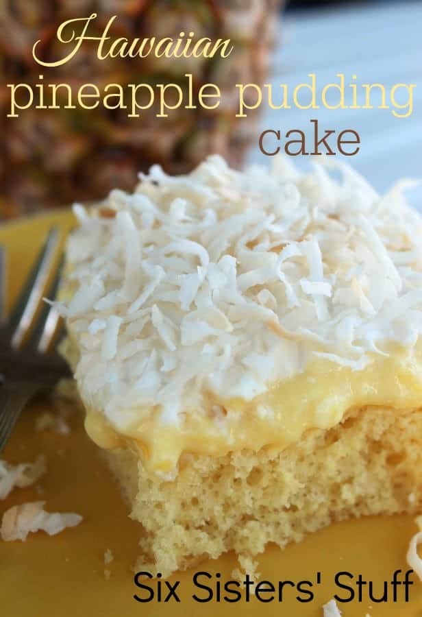 Hawaiian Pineapple Pudding Cake Recipe