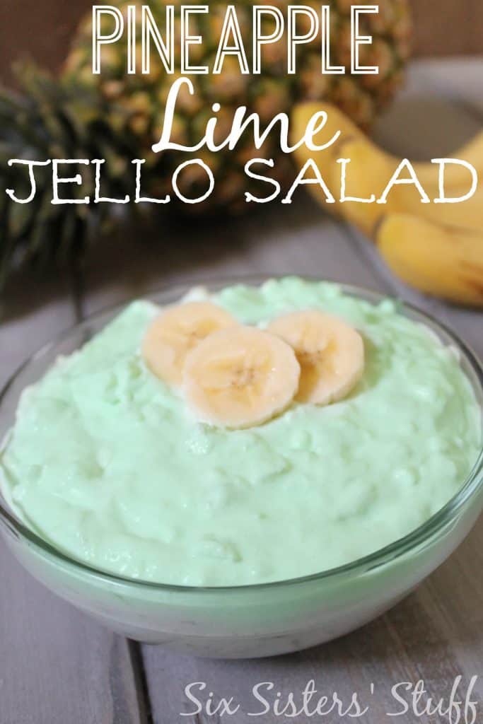 Pineapple Lime Jello Salad Six Sisters Stuff