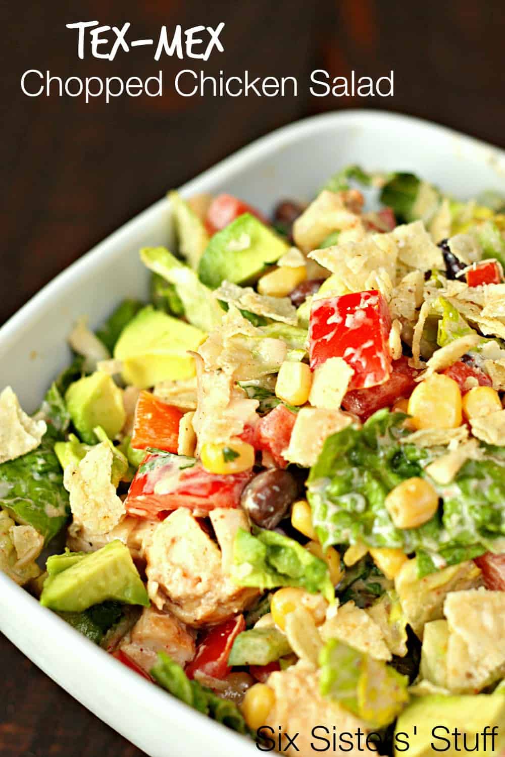 Tex-Mex Chopped Chicken Salad Recipe