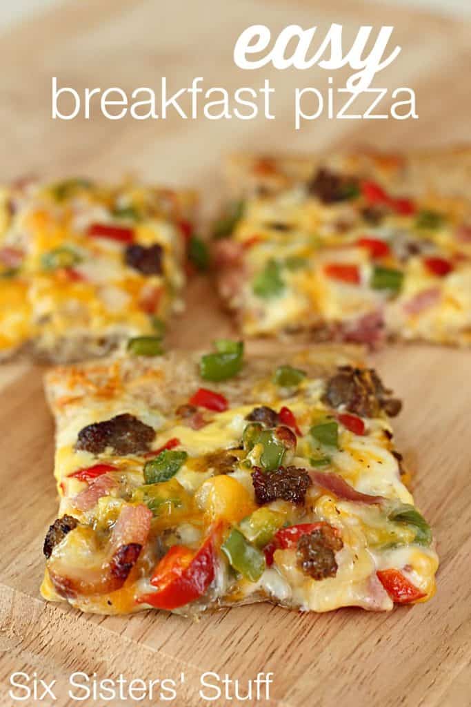 Easy Breakfast Pizza / Six Sisters' Stuff | Six Sisters' Stuff
