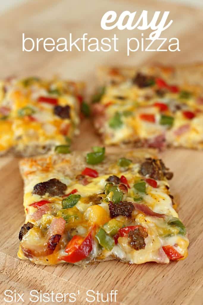 Easy Breakfast Pizza / Six Sisters' Stuff | Six Sisters' Stuff