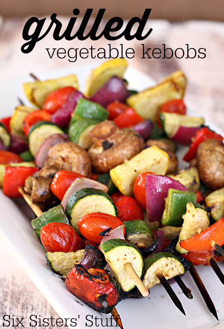 Grilled Vegetable Kabobs Recipe