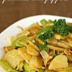 Stir Fried Potatoes and Peppers