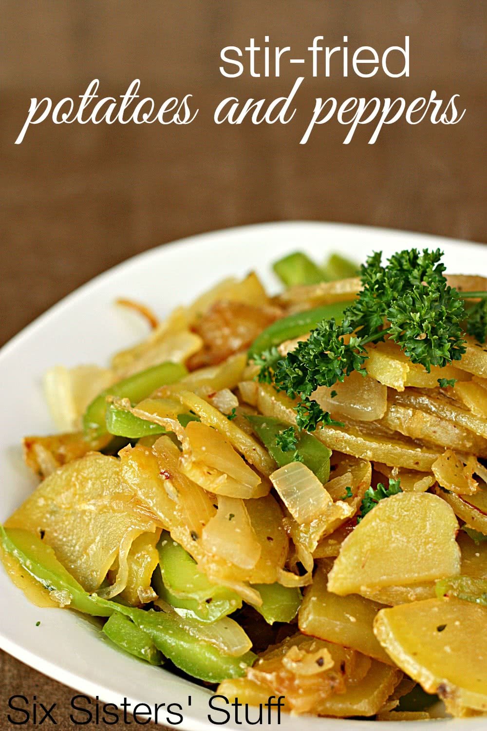 Stir-Fried Potatoes and Peppers Recipe