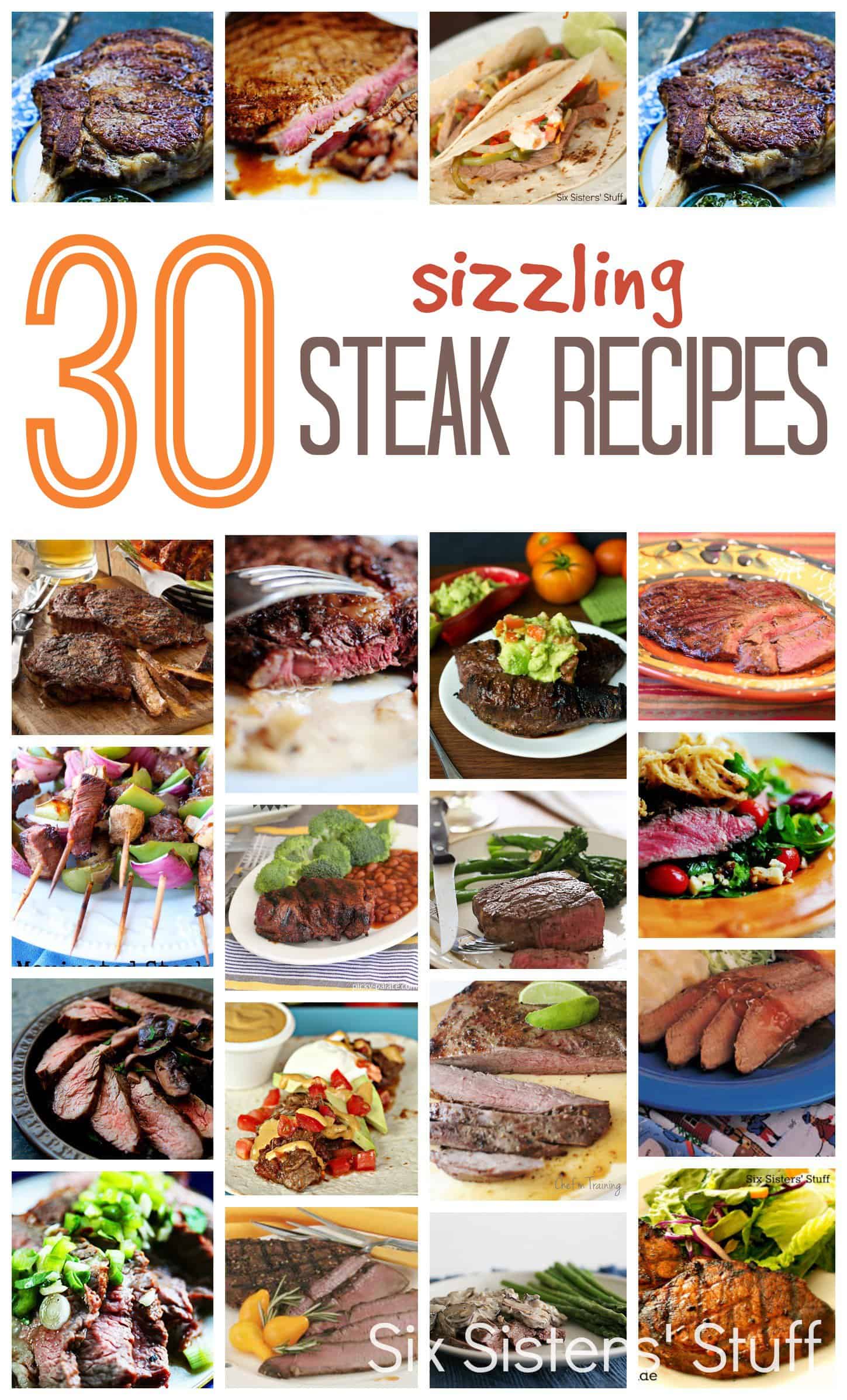 30 Sizzling Steak Recipes