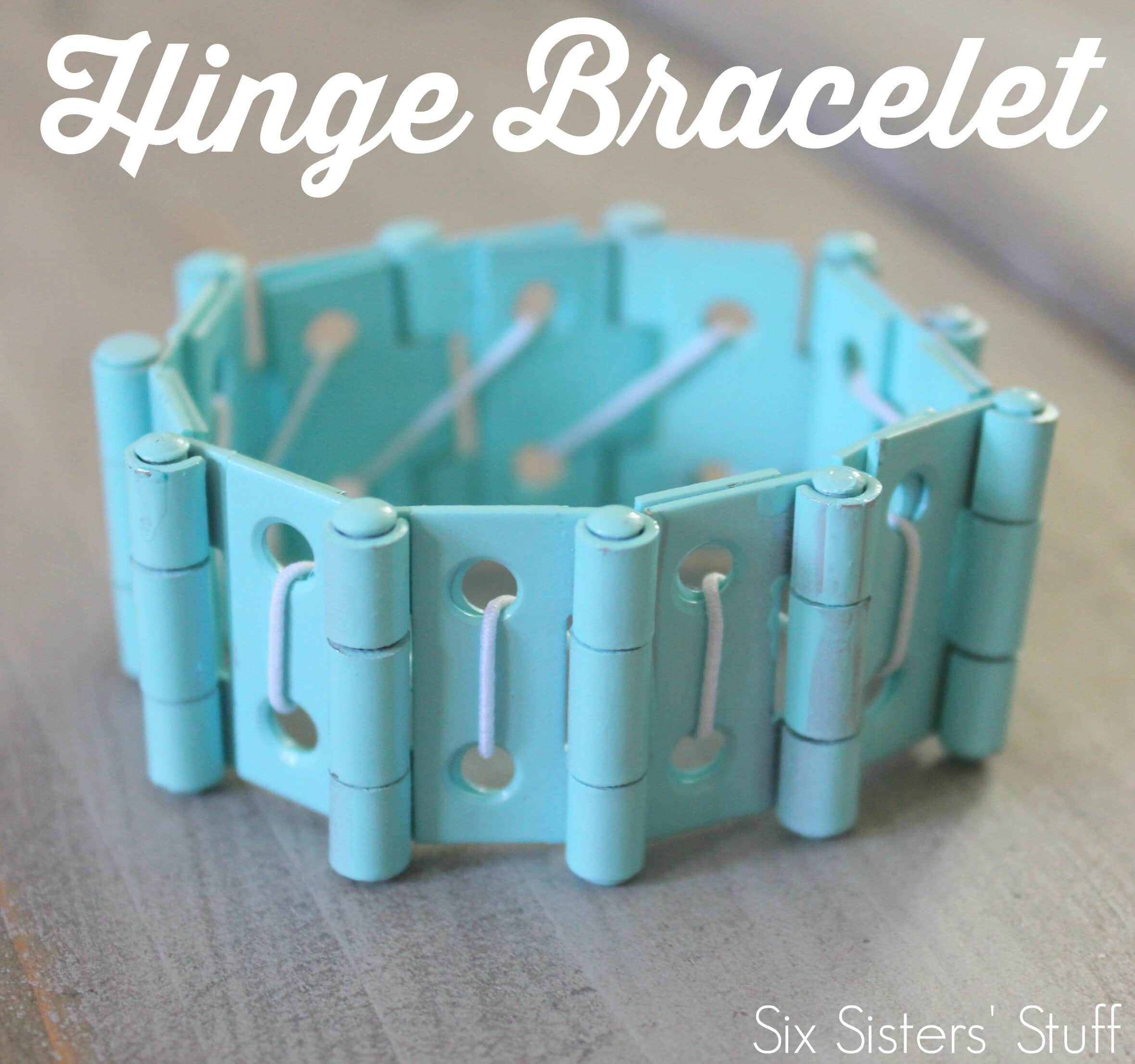 Easy Hinge Bracelet Tutorial