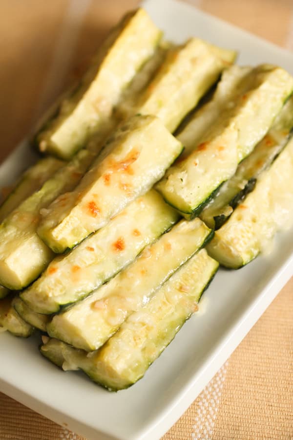 Cheesy Zucchini Sticks