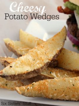 homemade potato wedges made in microwave