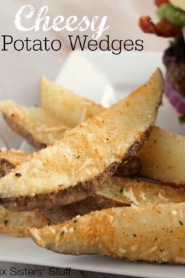 homemade potato wedges made in microwave