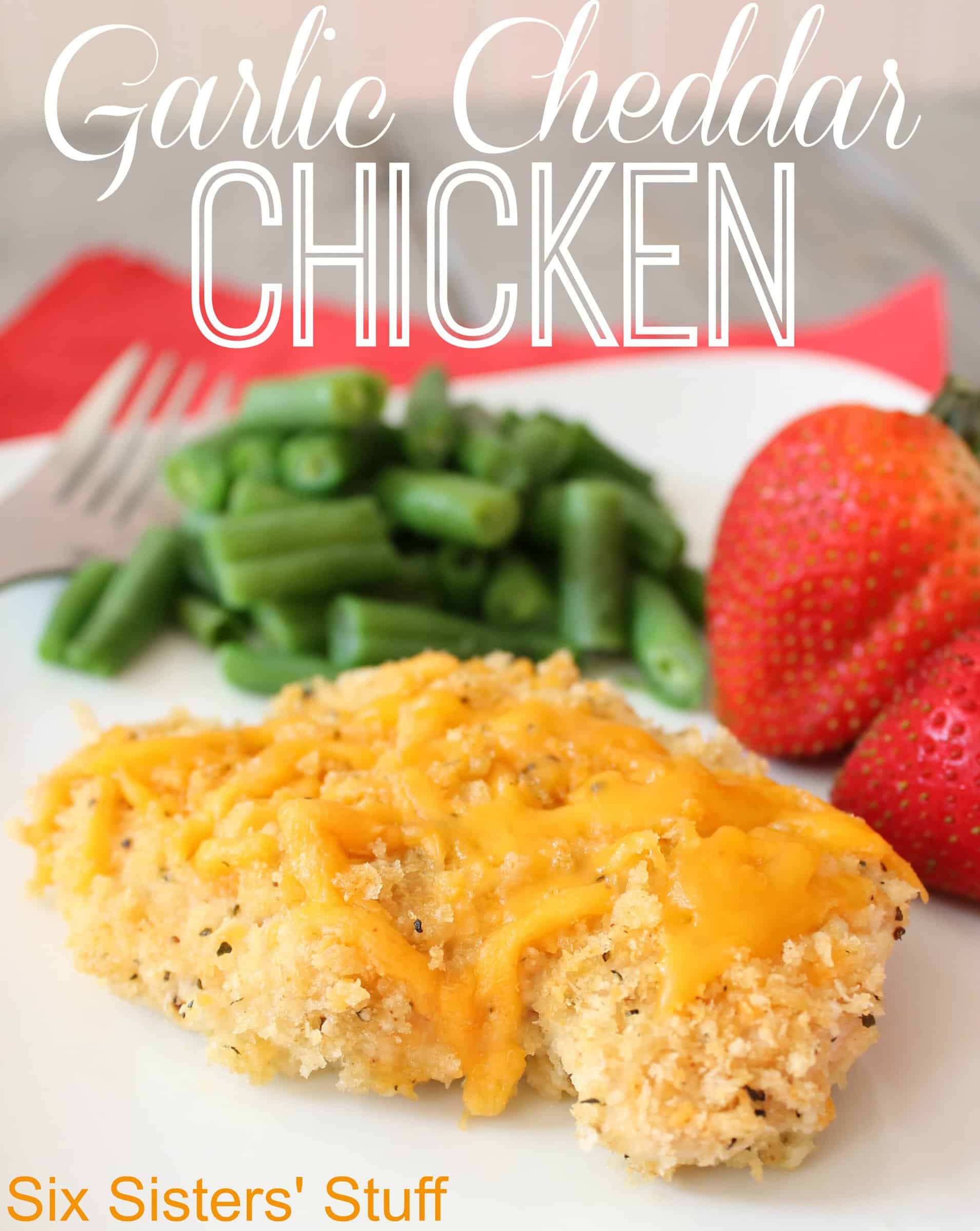 Garlic Cheddar Chicken Recipe