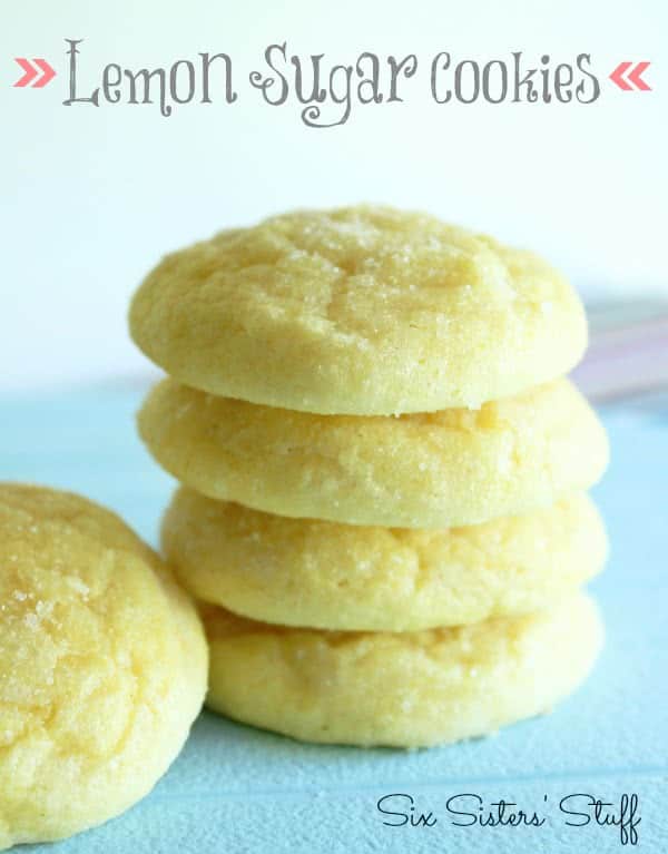 Lemon Sugar Cookies Recipe