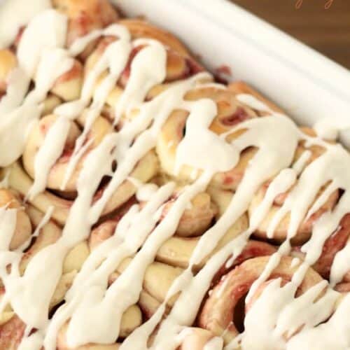 Raspberry Sweet Rolls