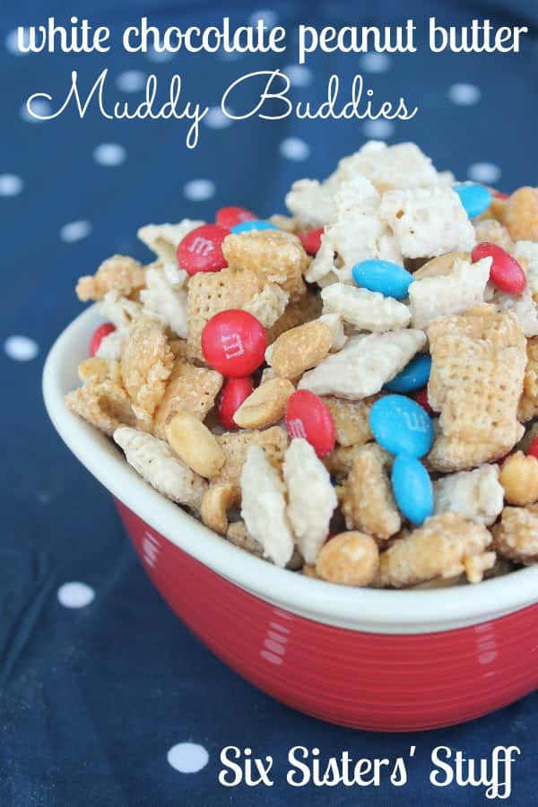 White Chocolate Peanut Butter Muddy Buddies Recipe