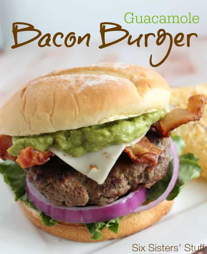 Guacamole Bacon Burger Recipe