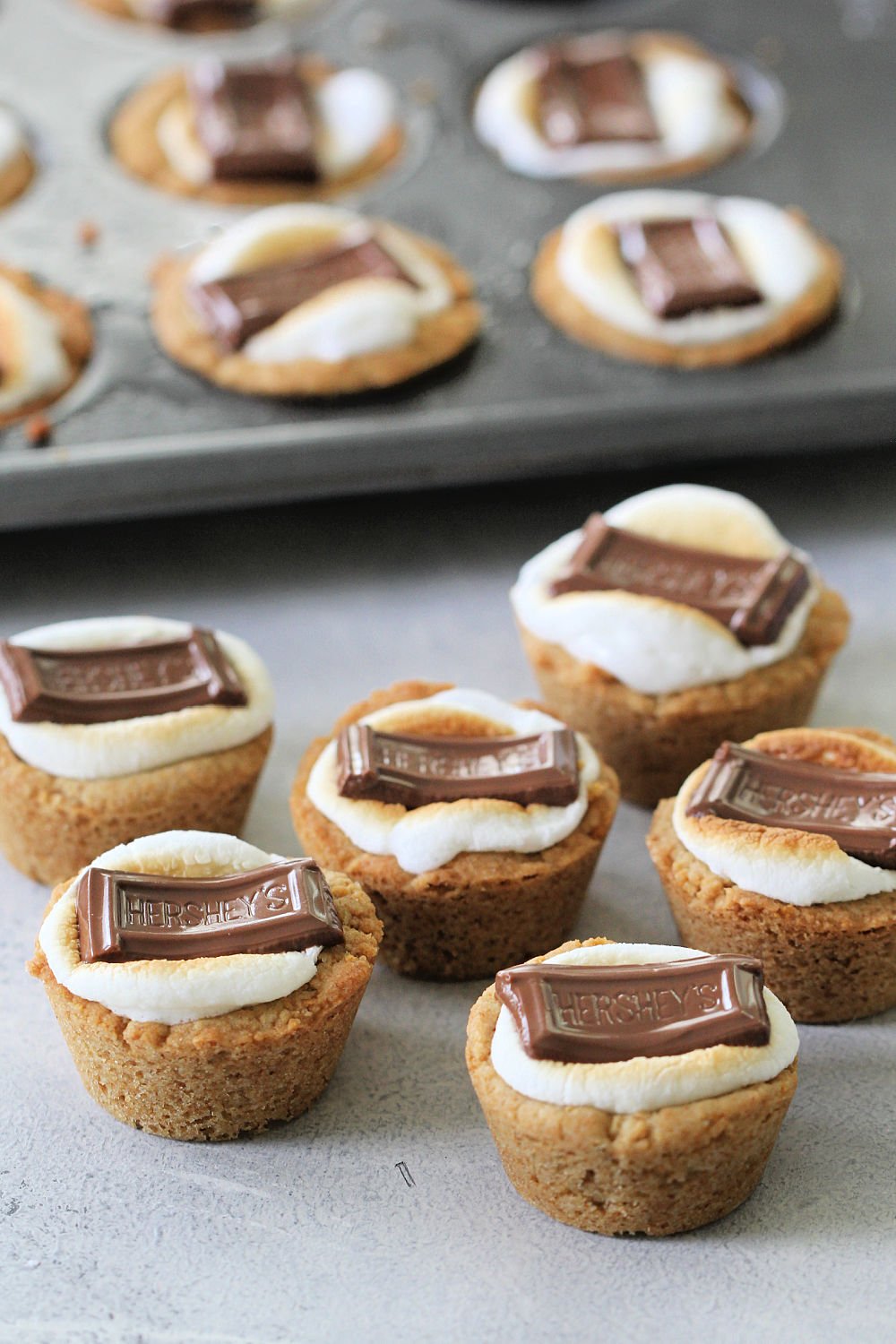 S’mores Cookie Cups Recipe