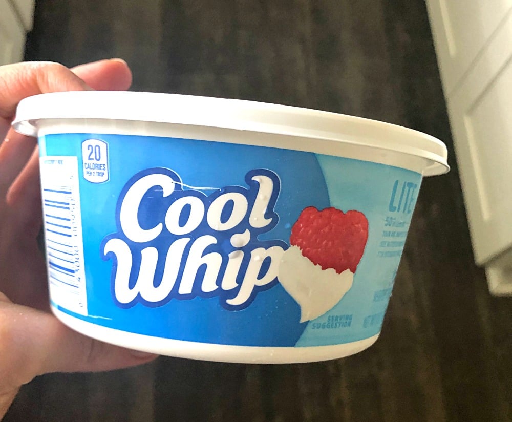 Tub of Cool Whip