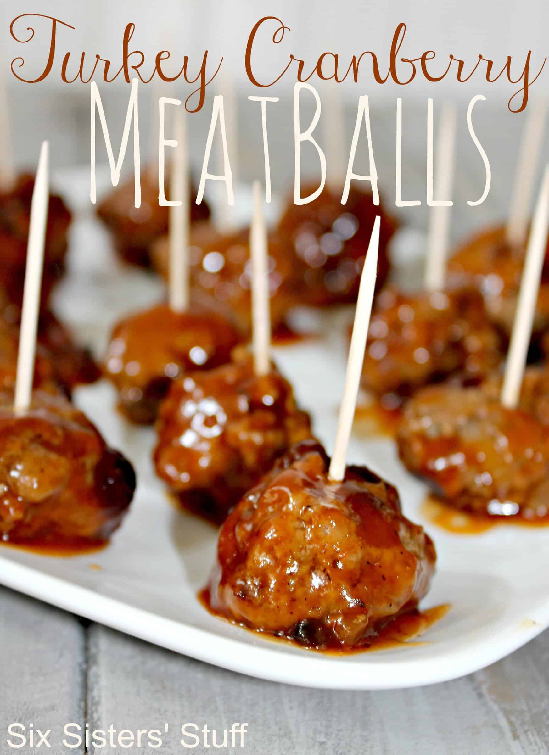 Turkey Cranberry Meatballs Recipe