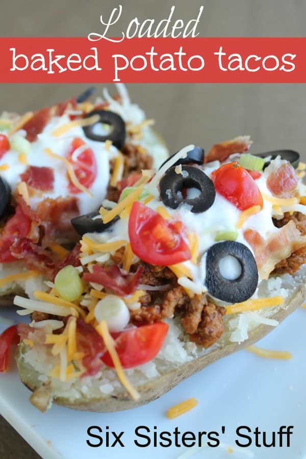 Loaded Baked Potato Tacos Recipe