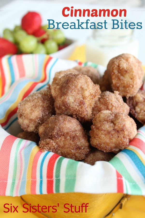 Cinnamon Breakfast Bites Recipe