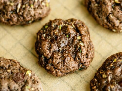 Double Chocolate Zucchini Cookies Recipe - Six Sisters' Stuff