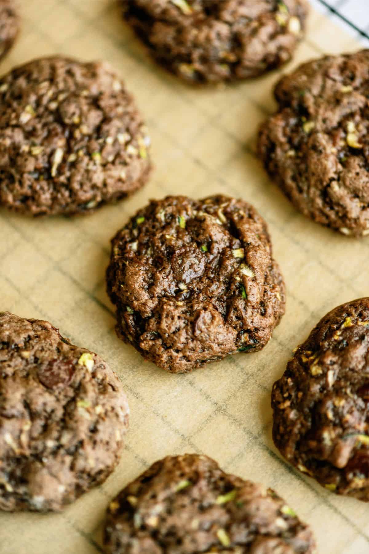 Double Chocolate Zucchini Cookies Recipe