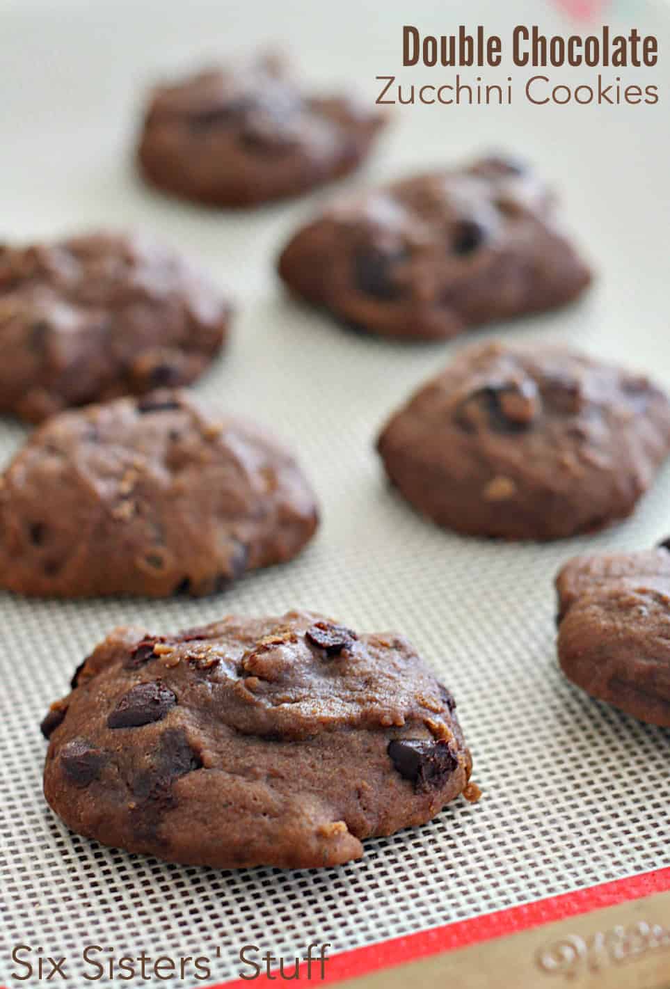 Double Chocolate Zucchini Cookies Recipe