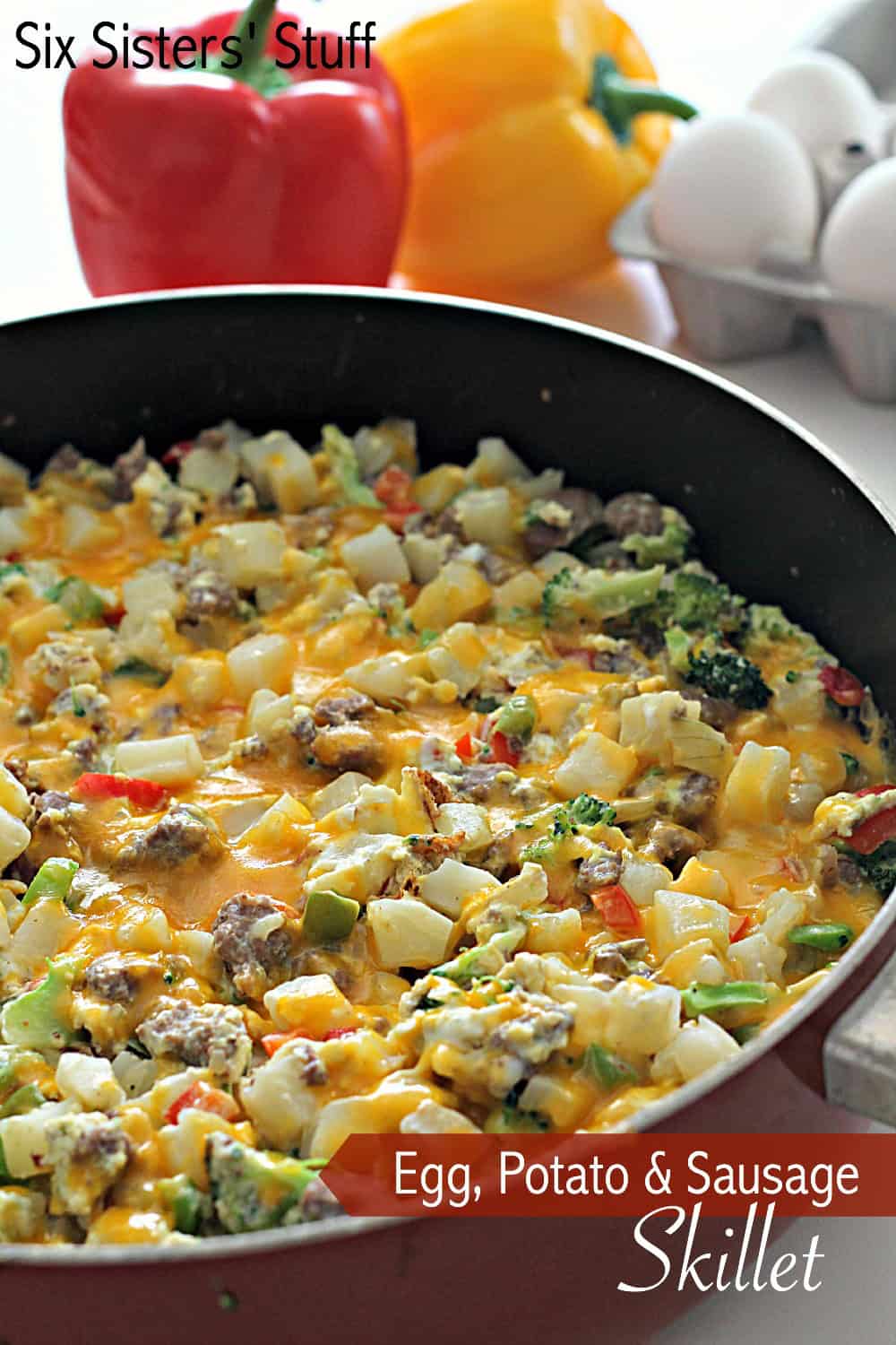 Egg, Potato, and Sausage Skillet Recipe