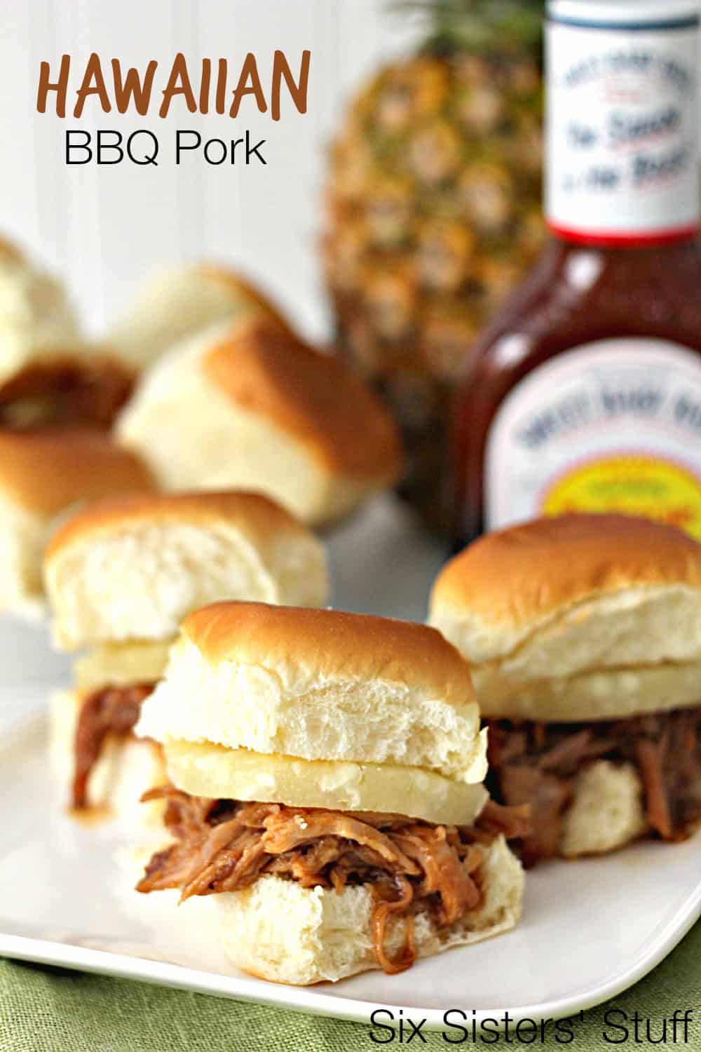 Hawaiian Pulled Pork Sliders Recipe