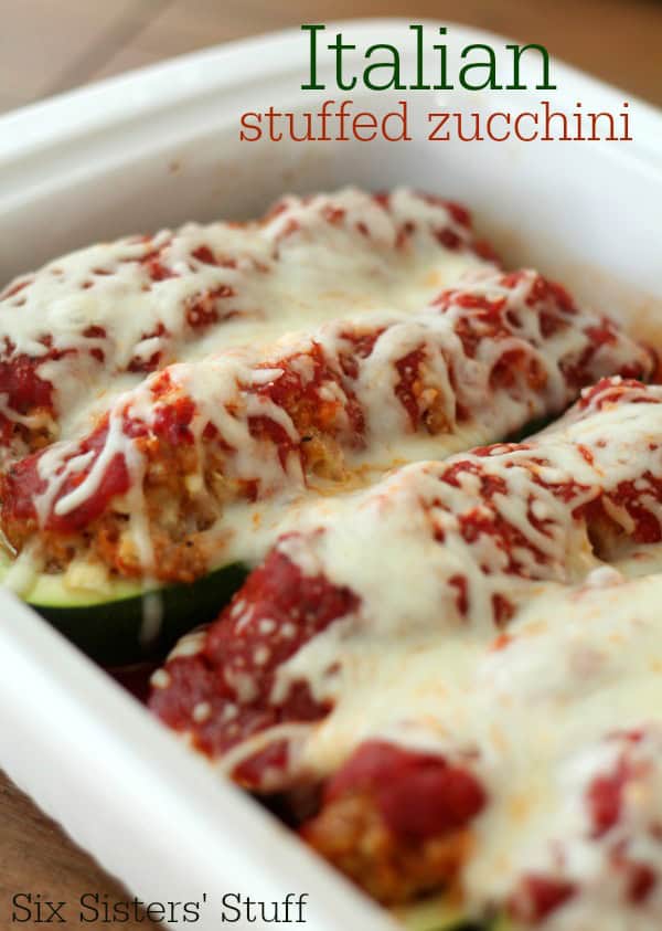 Italian Stuffed Zucchini Recipe