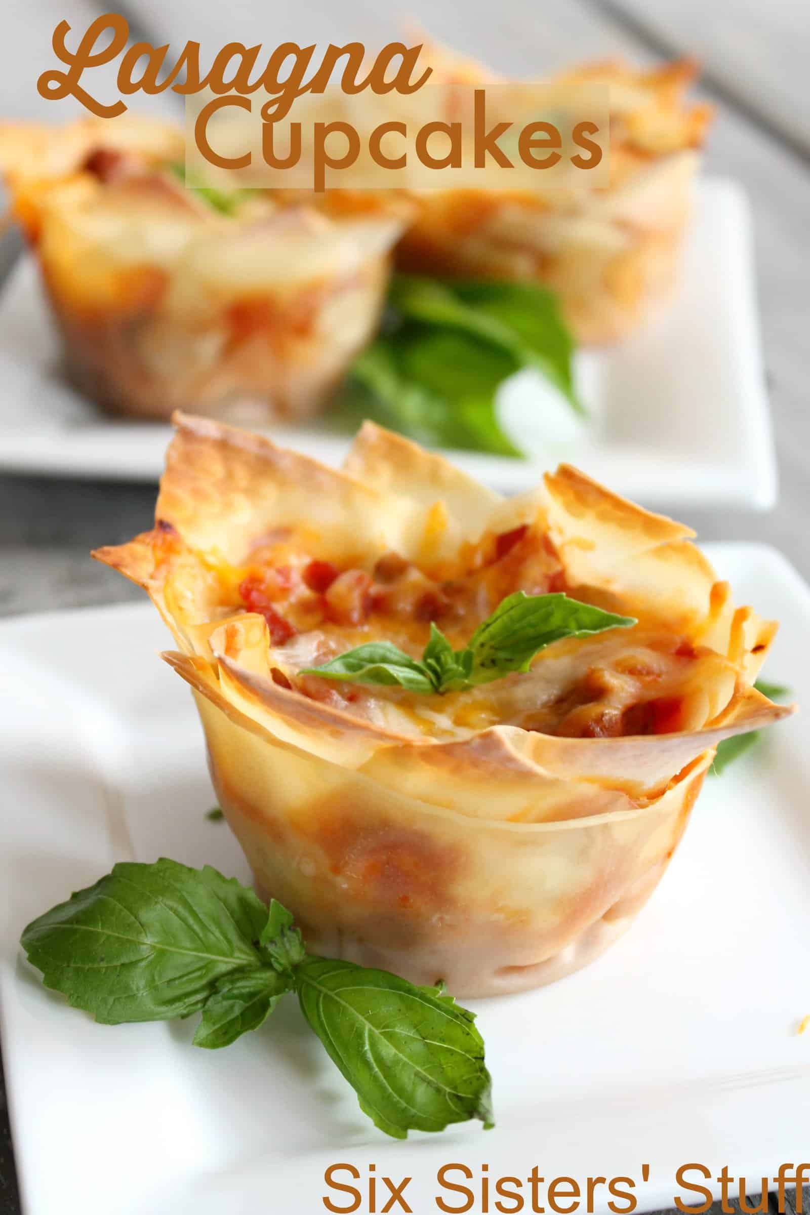 Easy Lasagna Cupcakes Recipe