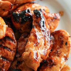 Barbecue Peach Chicken image