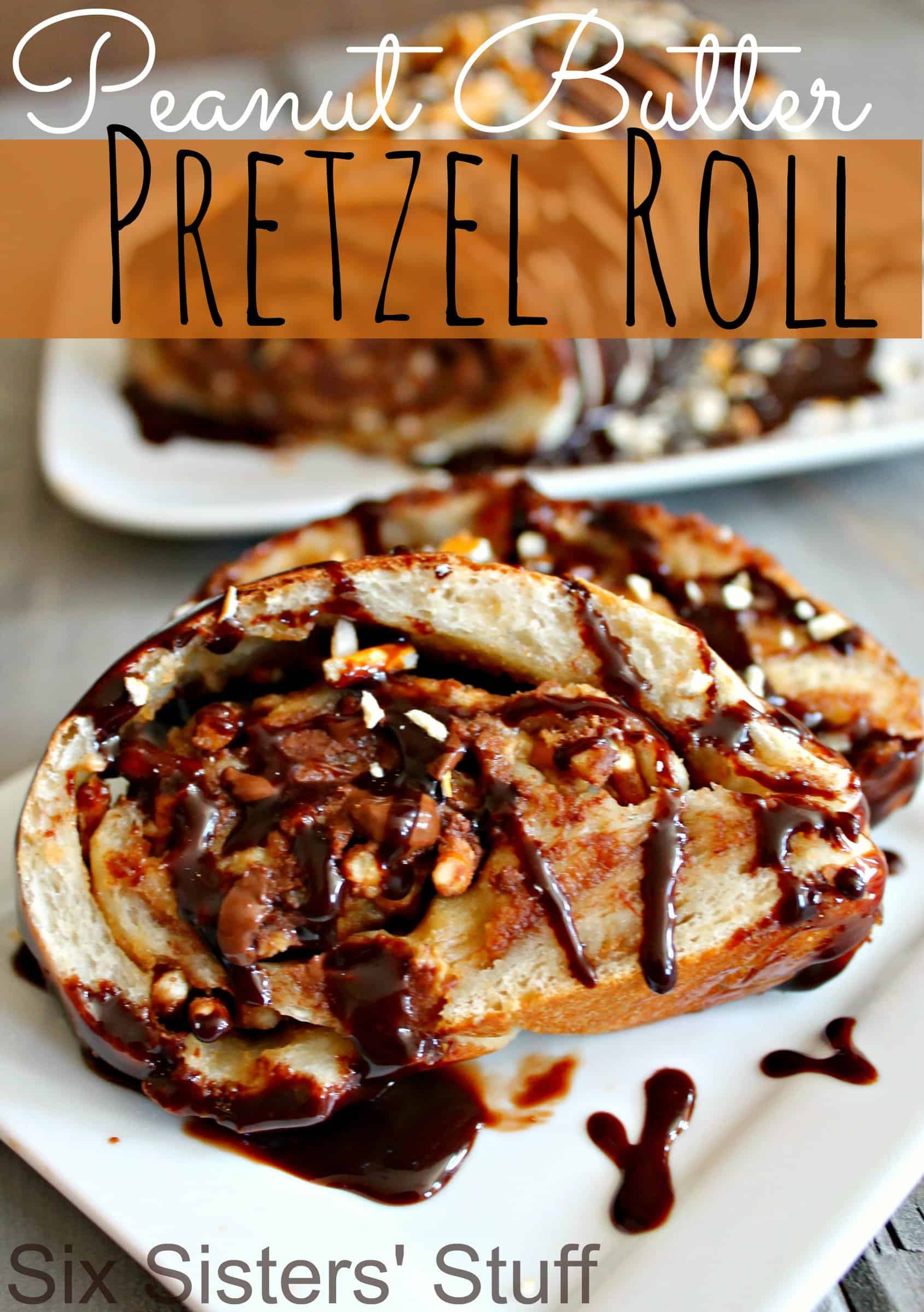 Peanut Butter Pretzel Roll