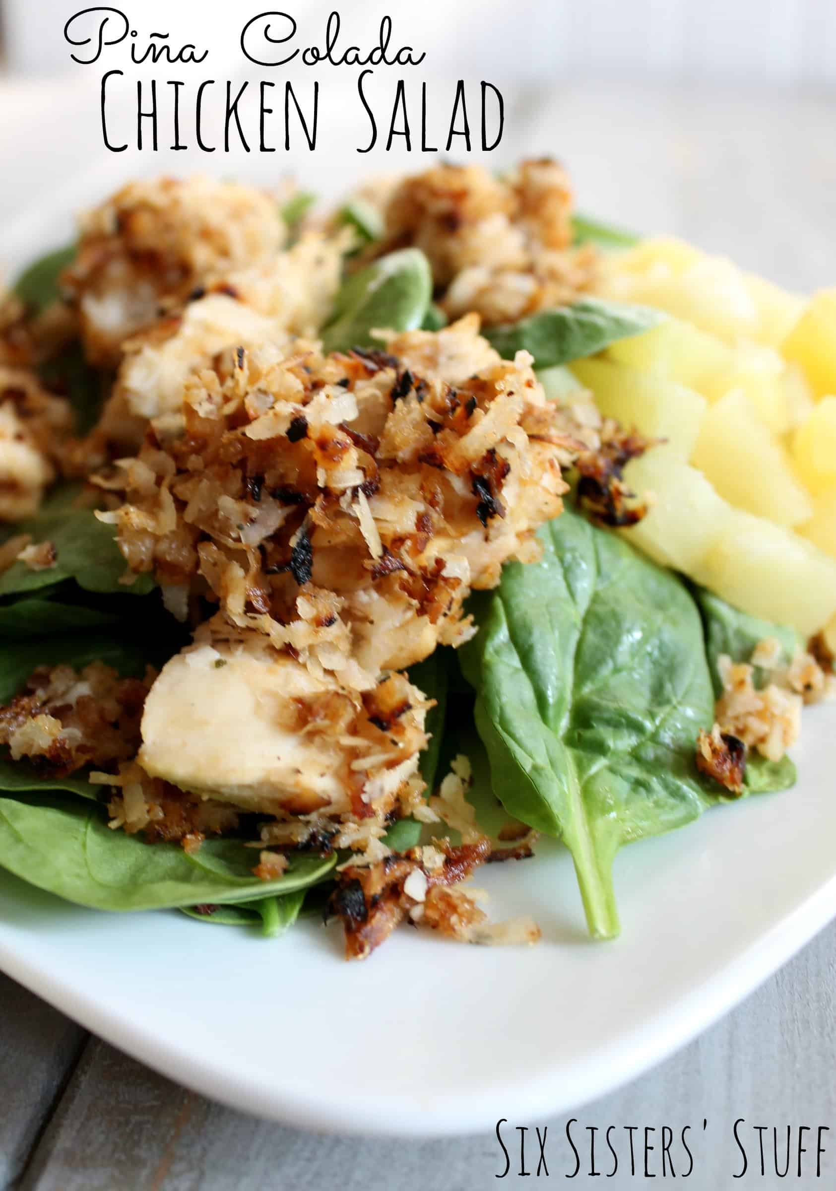 Pina Colada Chicken Salad Recipe