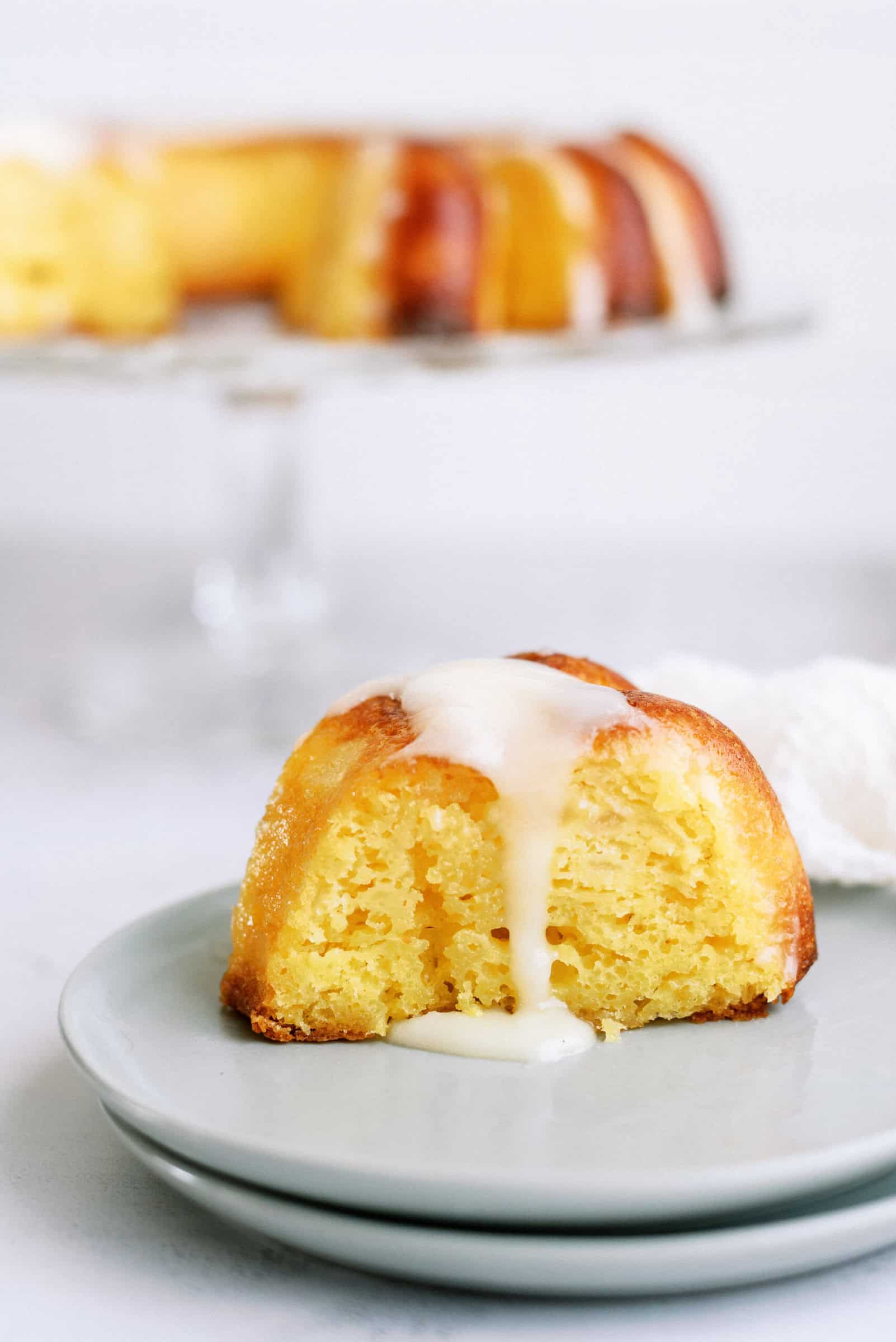 Pineapple Bundt Cake  NO Cake Mix! - This Delicious House