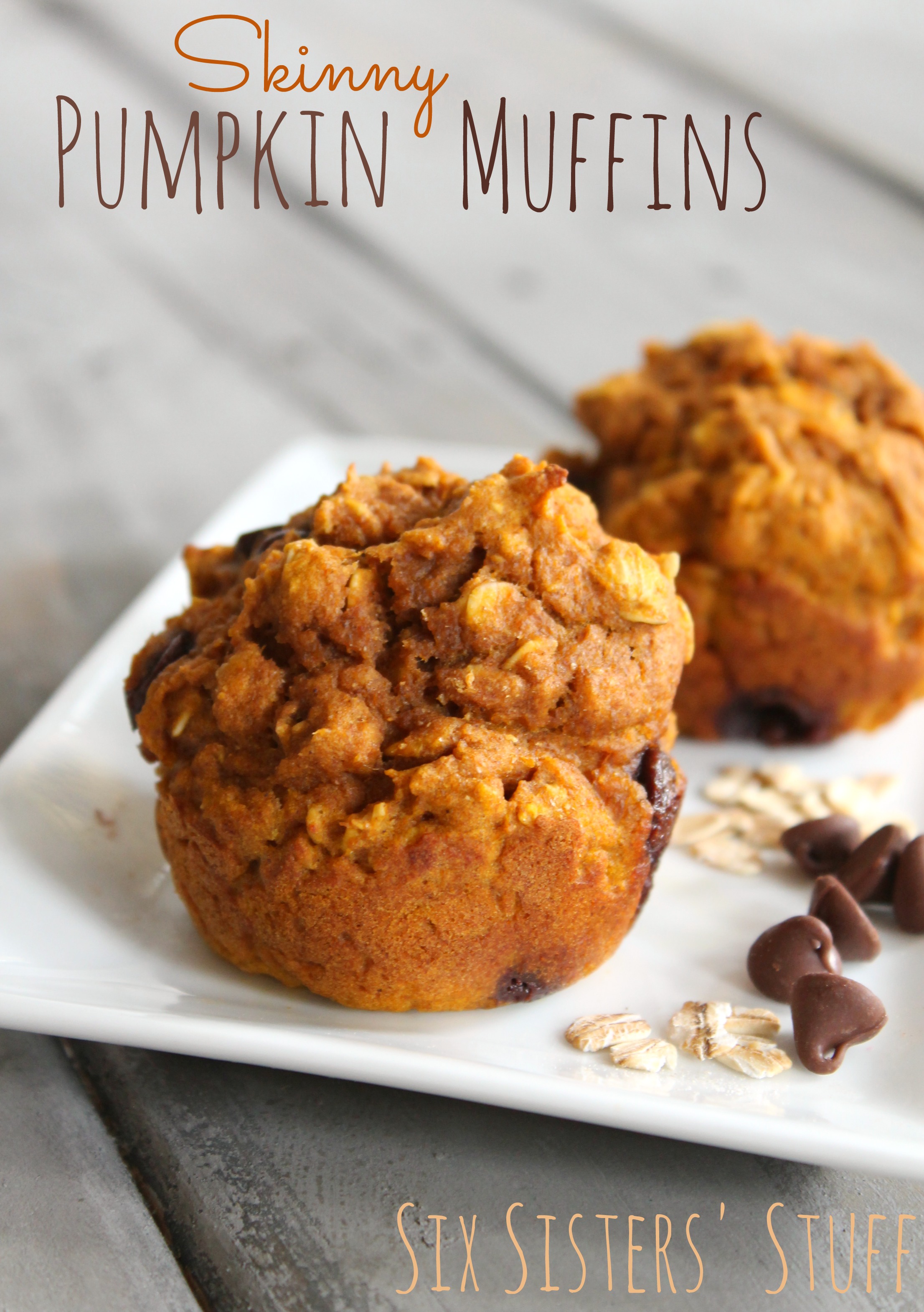 Skinny Pumpkin Muffins