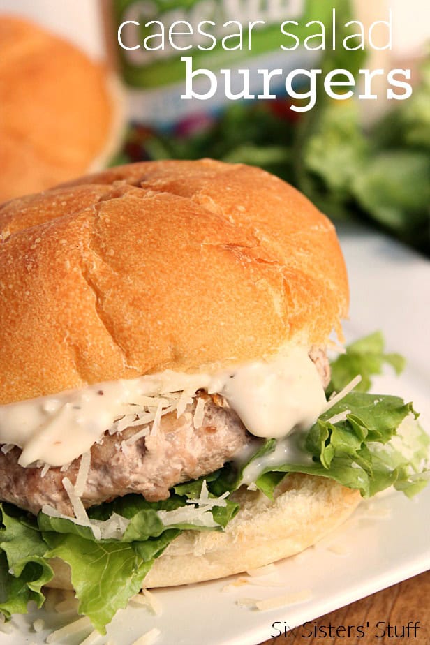 Caesar Salad Burgers