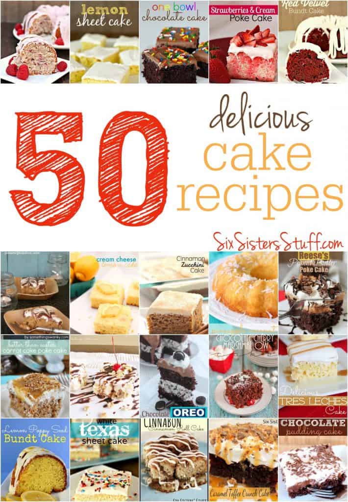50 delicious cake recipes