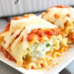 Cheesy Zucchini Lasagna Rolls