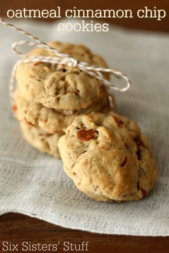 Oatmeal Cinnamon Chip Cookies Recipe