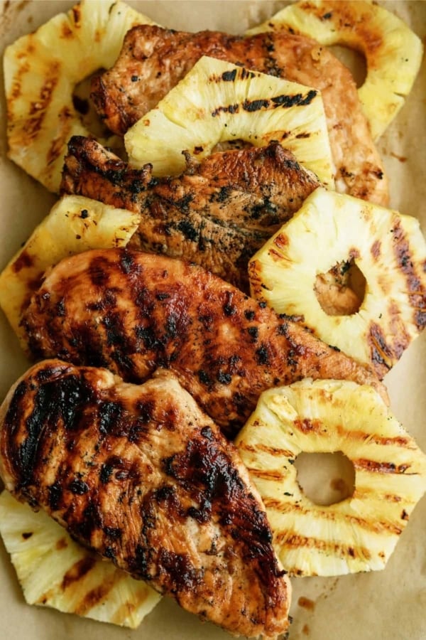pineapple grilled chicken